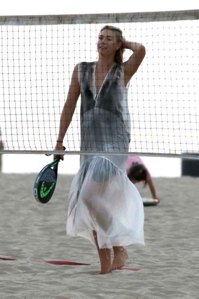 Maria Sharapova xinh đẹp như một siêu mẫu
